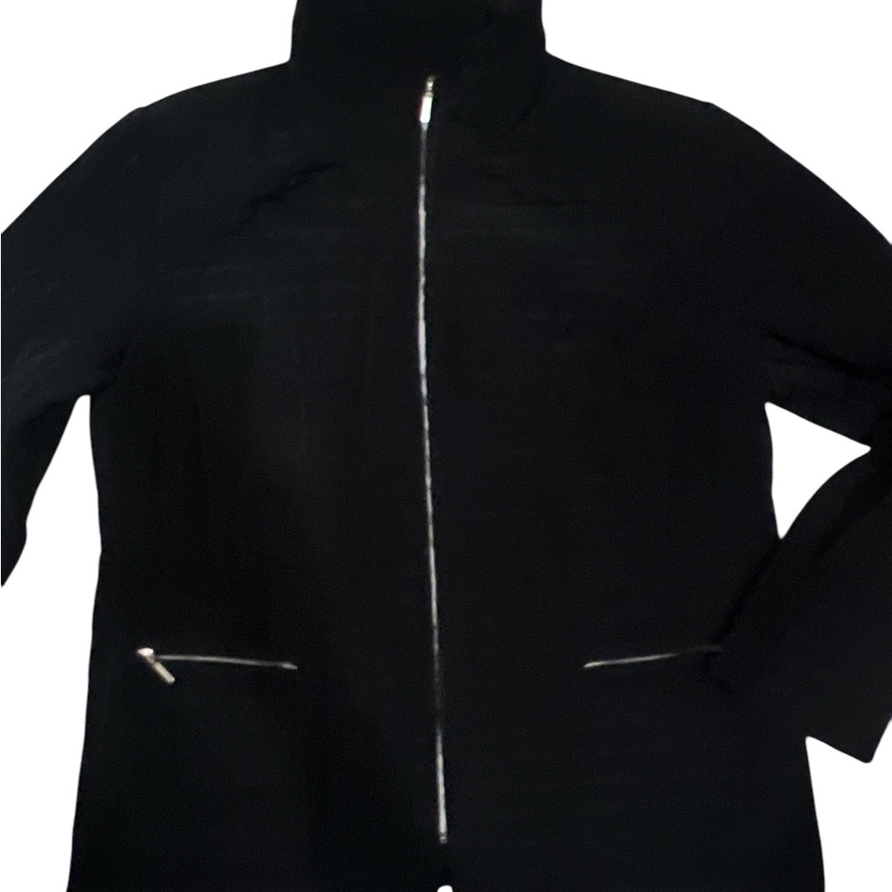 GEORGE | WOMENS BLACK ZIP UP MEDIUM WEIGHT POCKETED JACKET